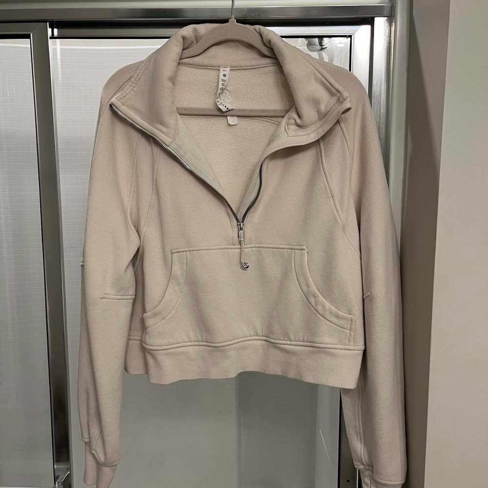 Lululemon Scuba Oversized Funnel Neck Half Zip